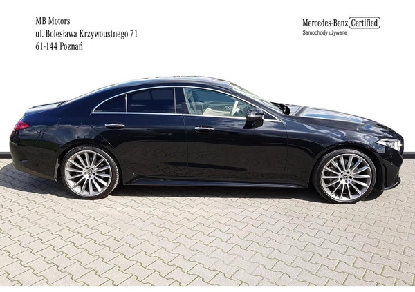 Mercedes-Benz CLS cena 204900 przebieg: 137380, rok produkcji 2019 z Wisła małe 379